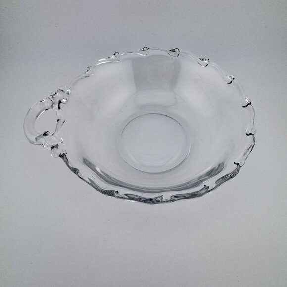 Fostoria Century Pattern Handled Nappy Flared 1960s Vintage Candy Dish - Picture 1 of 8